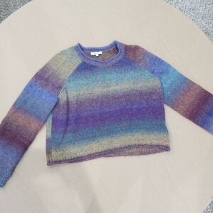 Madewell Multicolor Crew Neck Sweater
